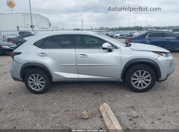 JTJYARBZ1G2043922 2016 LEXUS NX 200T Gray Widok wnętrza z tyłu