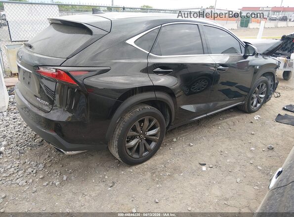 JTJYARBZ8H2061237 2017 LEXUS NX 200T Black Tył prawy