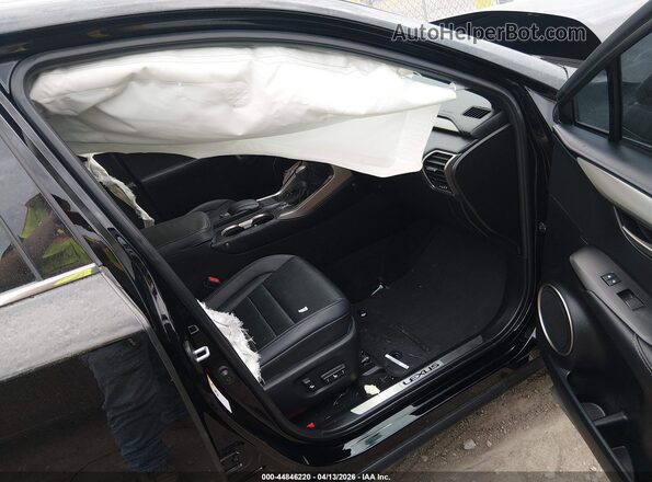 JTJYARBZ8H2061237 2017 LEXUS NX 200T Black Widok wnętrza z przodu