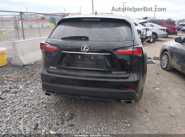 JTJYARBZ8H2061237 2017 LEXUS NX 200T Black 