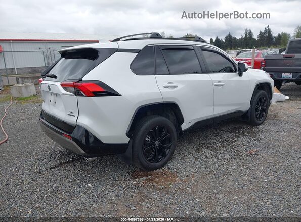 JTM16RFV3PD549057 2023 TOYOTA RAV4 HYBRID White უკანა მარჯვენა