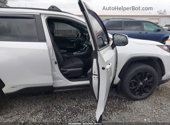 JTM16RFV3PD549057 2023 TOYOTA RAV4 HYBRID White წინა სალონის ხედი