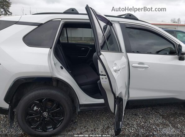 JTM16RFV3PD549057 2023 TOYOTA RAV4 HYBRID White VIN კოდის სტიკერის ხედი