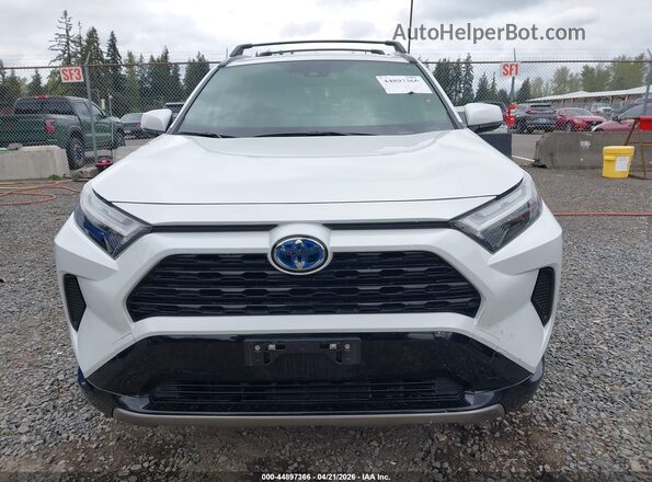 JTM16RFV3PD549057 2023 TOYOTA RAV4 HYBRID White უკანა სალონის ხედი