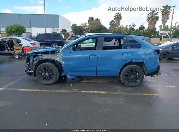 JTM16RFV8ND060845 2022 TOYOTA RAV4 HYBRID Blue 