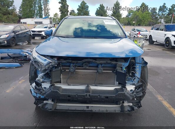 JTM16RFV8ND060845 2022 TOYOTA RAV4 HYBRID Blue Սալոնի հետևի տեսք