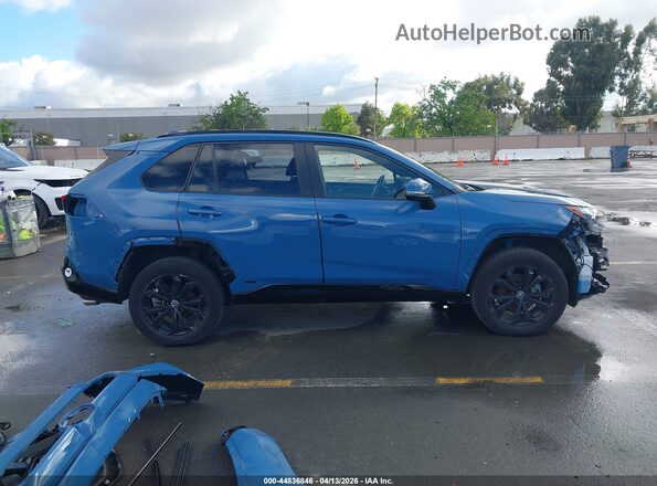 JTM16RFV8ND060845 2022 TOYOTA RAV4 HYBRID Blue Սալոնի 360 աստիճան տեսք