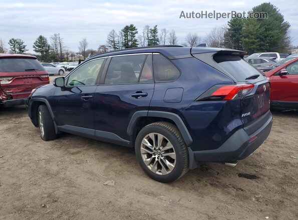 JTMA1RFV3MD074990 2021 TOYOTA RAV4 Blue Задня ліва чверть