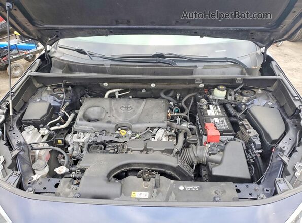 JTMA1RFV3MD074990 2021 TOYOTA RAV4 Blue Вид задньої частини салону