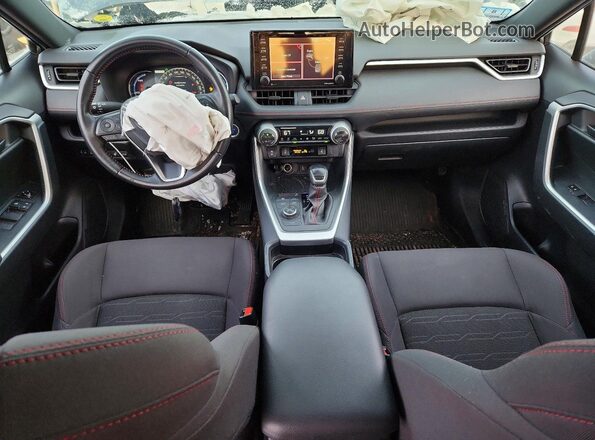 JTMAB3FV3MD040512 2021 TOYOTA RAV4 Gray Вид панелі приладів