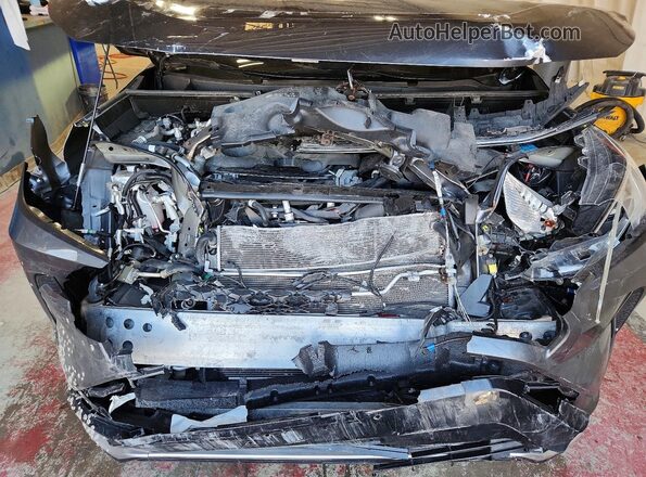 JTMAB3FV3MD040512 2021 TOYOTA RAV4 Gray Вид підкапотного простору