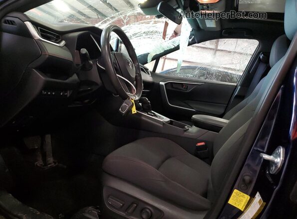 JTMAB3FV7MD069639 2021 TOYOTA RAV4 Blue Front interior view