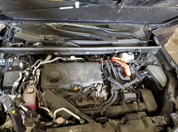 JTMAB3FV7MD069639 2021 TOYOTA RAV4 Blue Engine compartment view