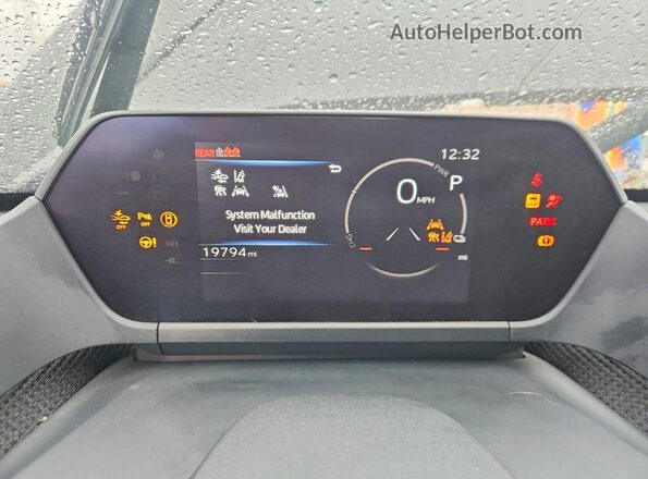 JTMABABA0RA057137 2024 SUBARU SOLTERRA Black Widok zestawu wskaźników