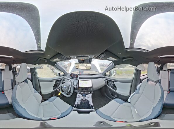 JTMABABA0RA081969 2024 SUBARU SOLTERRA White Vista interior de 360 grados