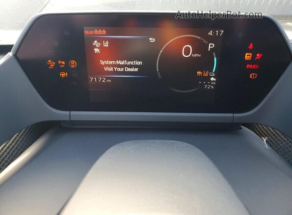 JTMABABA9RA065186 2024 SUBARU SOLTERRA Black Widok zestawu wskaźników