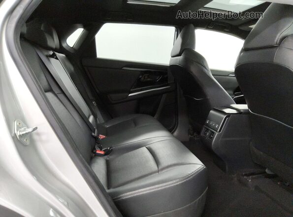 JTMABABAXPA002790 2023 SUBARU SOLTERRA Silver Rear interior view