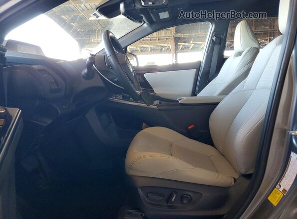 JTMABACA5PA034352 2023 TOYOTA BZ4X Серый Вид салона спереди