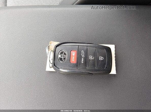 JTMBDAFB8TA007384 2026 TOYOTA LE White Dashboard view