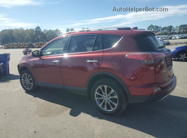 JTMDFREV3JD227847 2018 TOYOTA LIMITED Burgundy Rear left