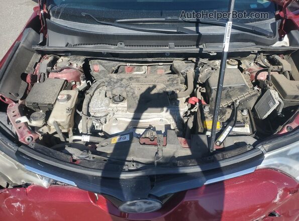 JTMDFREV3JD227847 2018 TOYOTA LIMITED Burgundy Engine compartment view