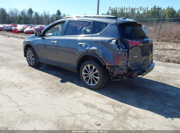 JTMDFREV6JJ187281 2018 TOYOTA LIMITED Gray უკანა მარცხენა