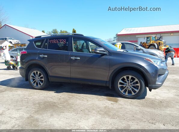 JTMDFREV6JJ187281 2018 TOYOTA LIMITED Gray უკანა სალონის ხედი