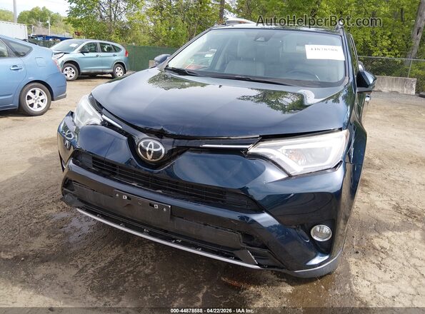JTMDFREV7JJ747003 2018 TOYOTA LIMITED Blue Вид спереду