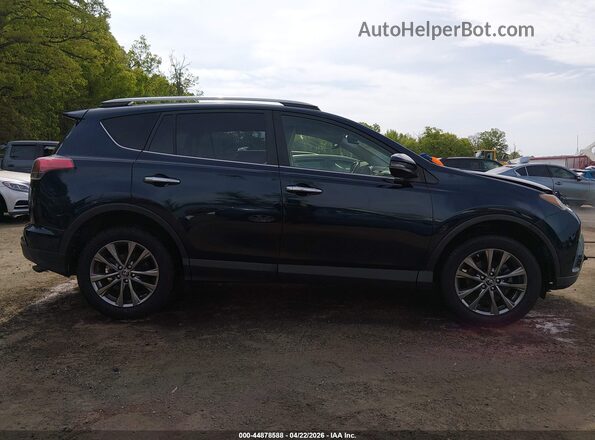 JTMDFREV7JJ747003 2018 TOYOTA LIMITED Blue Вид щитка приладів