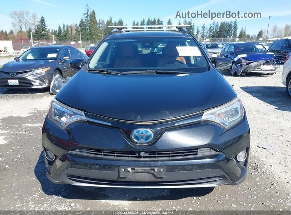 JTMDJREV0GD004348 2016 TOYOTA LIMITED Black Rear interior view