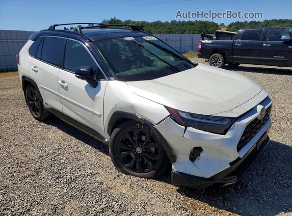 JTME6RFV2ND521233 2022 TOYOTA RAV4 White Przód prawy