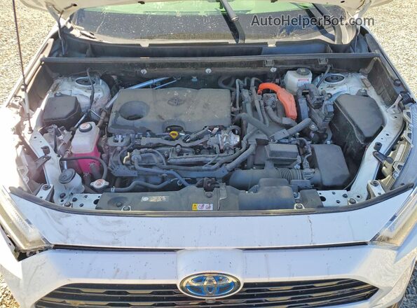 JTME6RFV2ND521233 2022 TOYOTA RAV4 White Widok wnętrza z tyłu