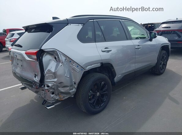 JTME6RFV4PD542572 2023 TOYOTA RAV4 HYBRID Silver Rear right