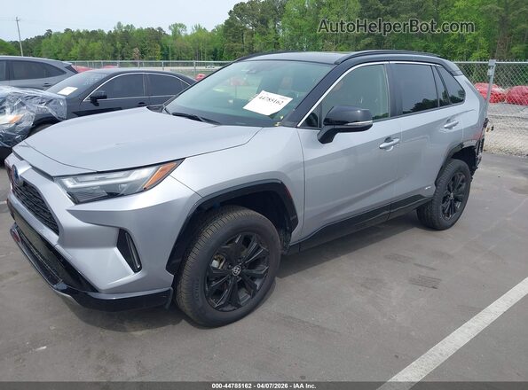 JTME6RFV4PD542572 2023 TOYOTA RAV4 HYBRID Silver Front left