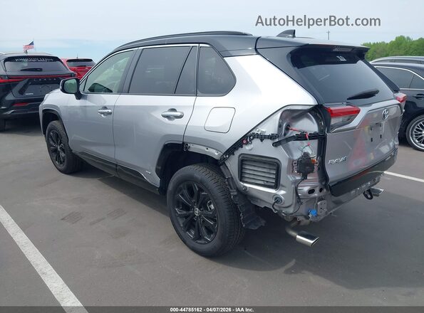JTME6RFV4PD542572 2023 TOYOTA RAV4 HYBRID Silver Rear left