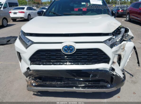 JTME6RFV6ND535765 2022 TOYOTA RAV4 HYBRID White წინა ხედი