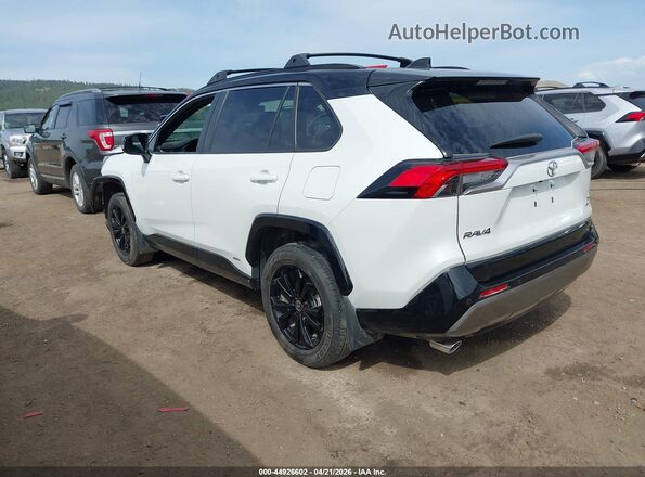 JTME6RFV6SD579180 2025 TOYOTA RAV4 HYBRID White Tył lewy