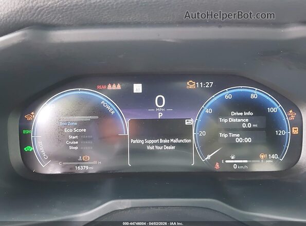 JTME6RFV9SJ071657 2025 TOYOTA RAV4 HYBRID Серый Вид задних сидений