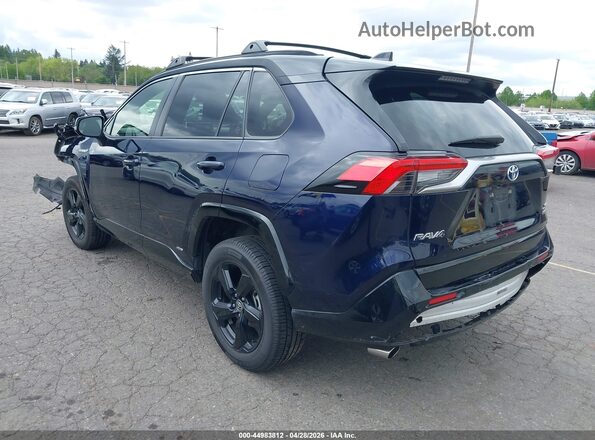 JTME6RFVXMD512777 2021 TOYOTA RAV4 HYBRID Blue Задня ліва чверть