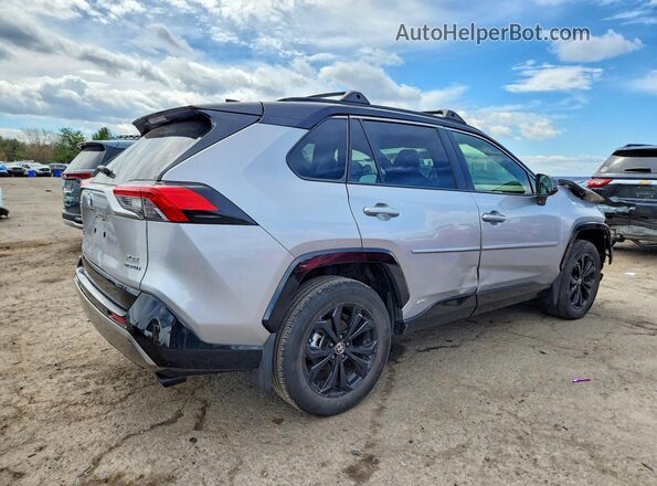 JTME6RFVXRJ058118 2024 TOYOTA RAV4 Silver Trasero derecho