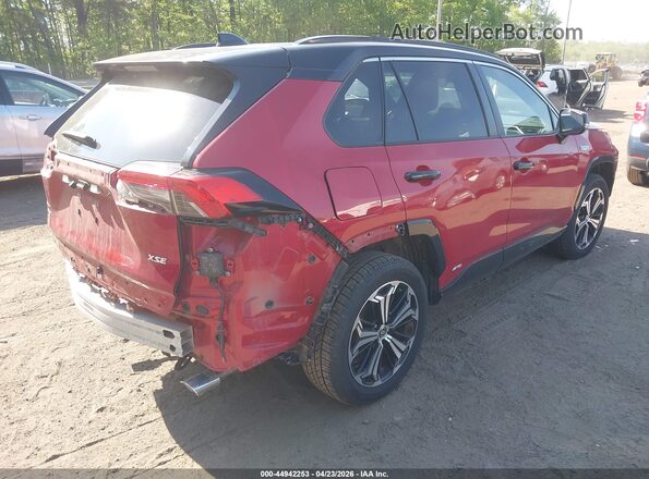 JTMEB3FV9ND075445 2022 TOYOTA RAV4 PRIME Red Հետևի աջ