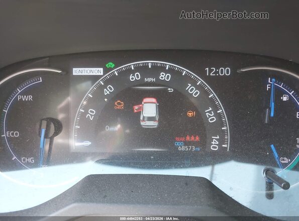 JTMEB3FV9ND075445 2022 TOYOTA RAV4 PRIME Red Հետևի նստատեղերի տեսք