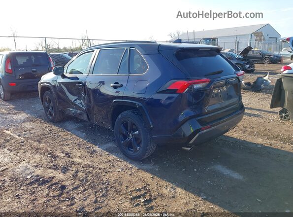 JTMEWRFV0KD504975 2019 TOYOTA RAV4 HYBRID Black Rear left