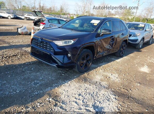 JTMEWRFV0KD504975 2019 TOYOTA RAV4 HYBRID Black Front left