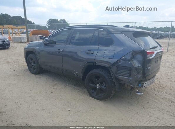 JTMEWRFV2LD549093 2020 TOYOTA RAV4 HYBRID Gray Trasero izquierdo