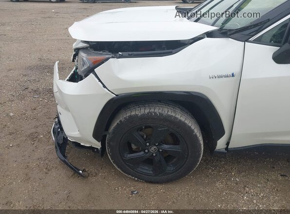 JTMEWRFV5KD508679 2019 TOYOTA RAV4 HYBRID White Вид спереду