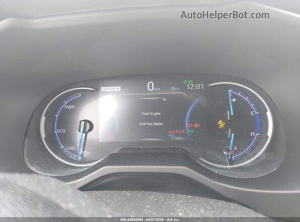 JTMEWRFV5KD508679 2019 TOYOTA RAV4 HYBRID White Вид задніх сидінь