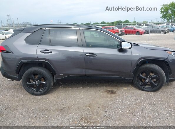 JTMEWRFV8LJ046511 2020 TOYOTA RAV4 HYBRID Gray Vista interior trasera
