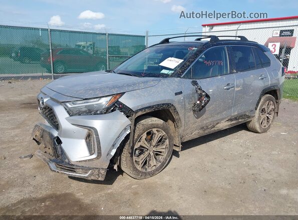 JTMFB3FV2PD160036 2023 TOYOTA RAV4 PRIME Silver წინა მარცხენა ხედი სამი მეოთხედიდან