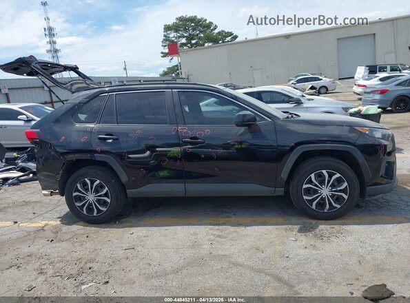 JTMH1RFV2KD504617 2019 TOYOTA LE Black Սալոնի հետևի տեսք